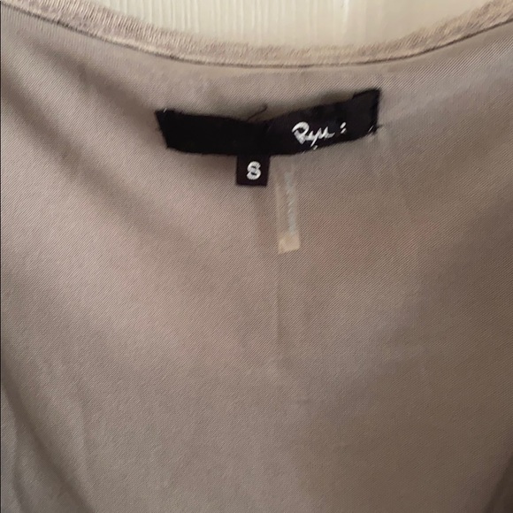 Ryu gray lace velvet and floral S dress - Picture 2 of 8